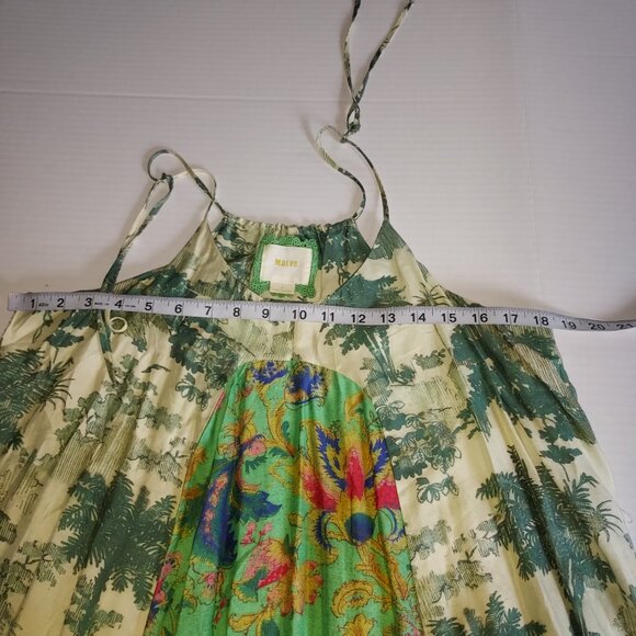 Maeve by Anthropologie Silk Blend Santee Swing Dress Size Small - Picture 5 of 7